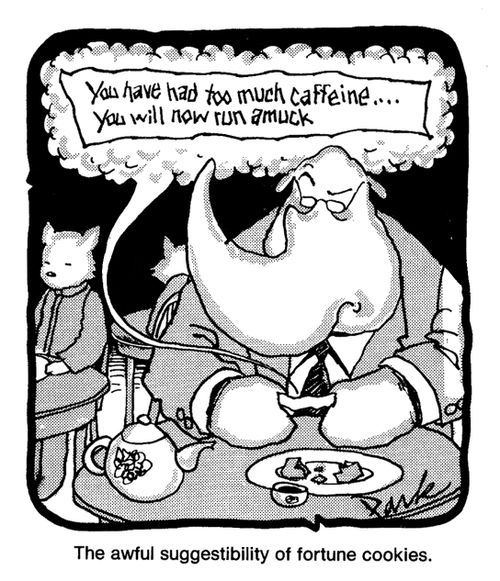 The awful suggestibility of fortune cookies.