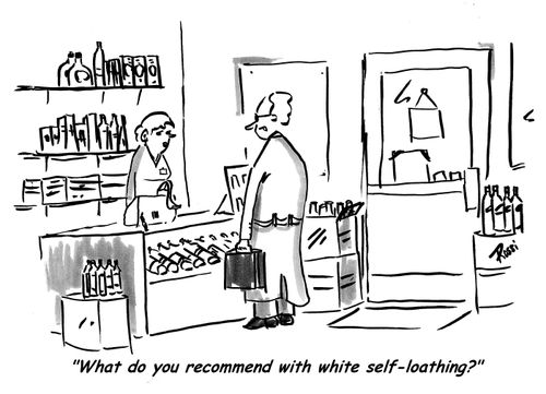 'What do you recommend with white self-loathing?'