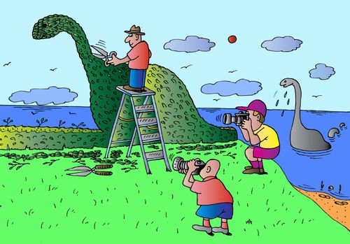 Gardening and Lochness