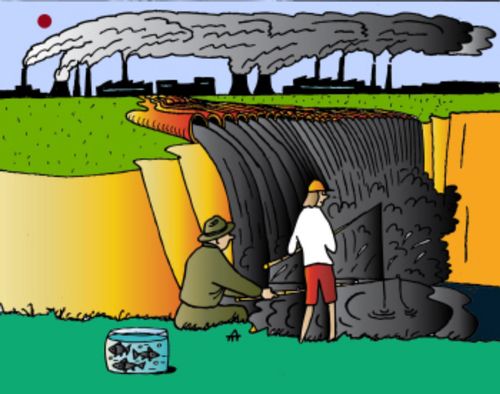 Fishermen and ecology