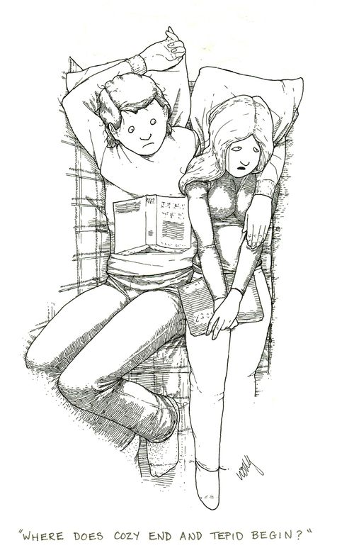 'Where does cozy end and tepid begin?'