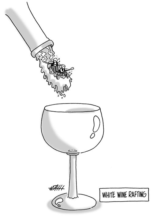 White Wine Rafting.
