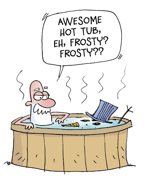 Hot Tub Frosty