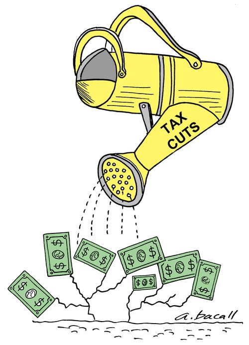 Tax Cuts Watering the Economy