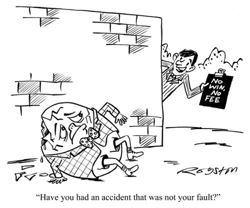'Have you had an accident that was not your fault?'