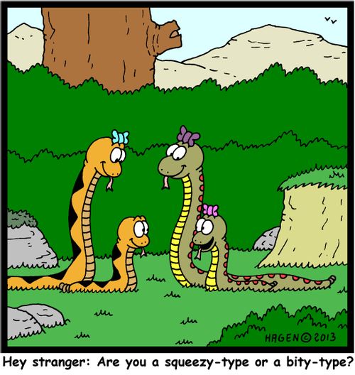 'Hey stranger: Are you a squeezy-type or a bity-type?'