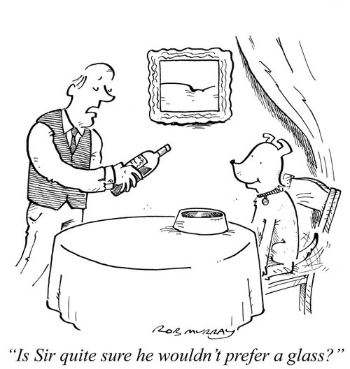 'Is Sir quite sure he wouldn't prefer a glass?'