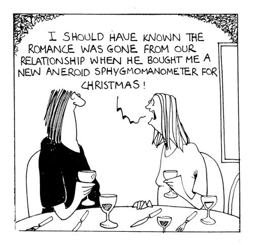 I should have known the romance was gone from our relationship when...