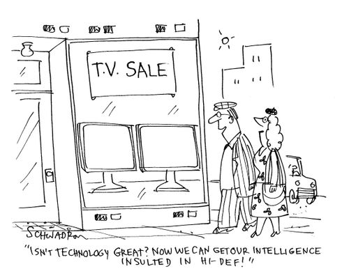 isn't technology Great? Now We Can Get Our Intelligence Insulted In Hi-Def!