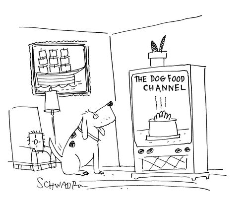 The dog food channel.