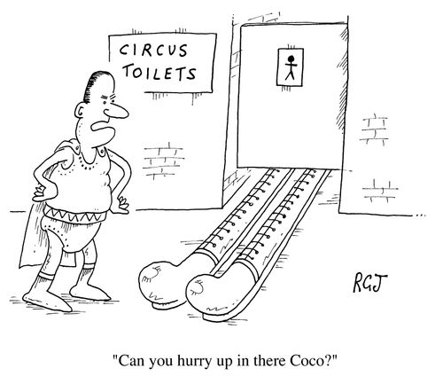 ..Hurry up in there Coco
