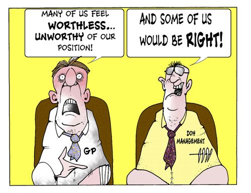 'Many of us feel worthless...unworthy of our position.'