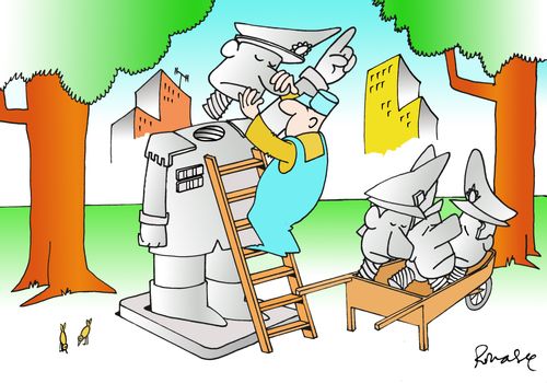 Statue Restoration.