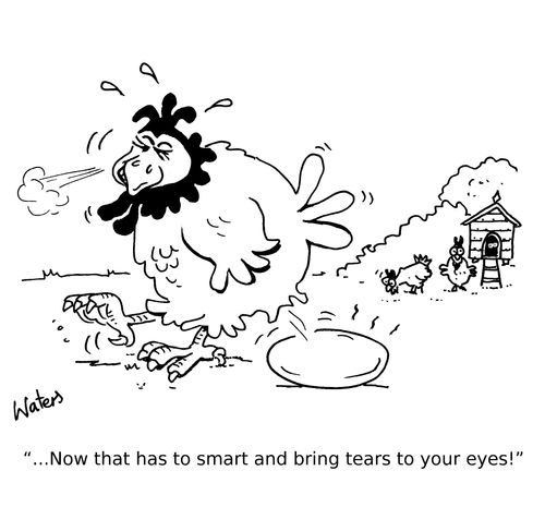 '... Now that has to smart and bring tears to your eyes!'