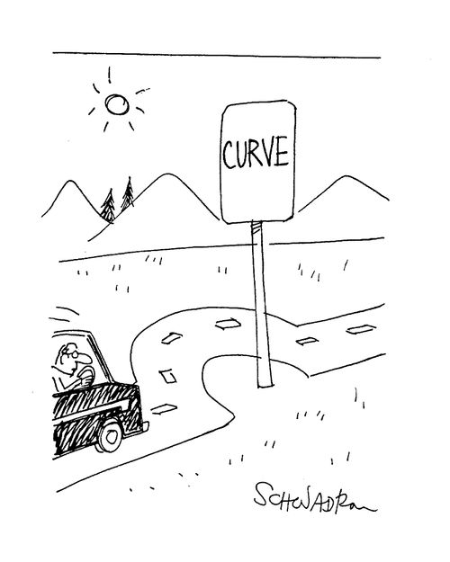 Curve in the road