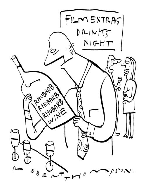 'Film extras drinks night'