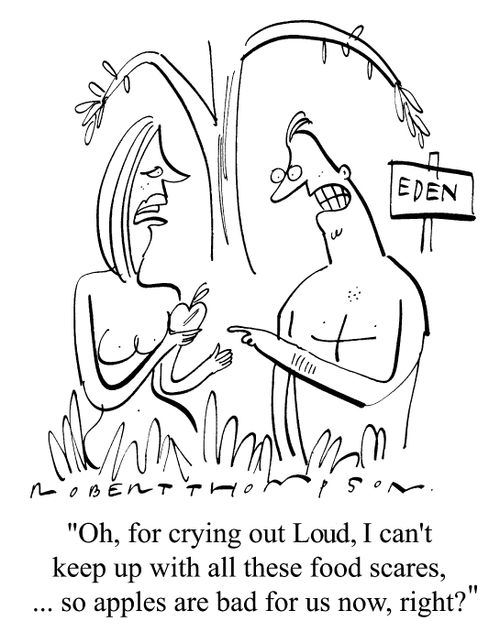 Adam and Eve - Food scares
