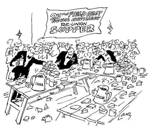 23rd Field Regiment Royal Artillery Re-union Supper