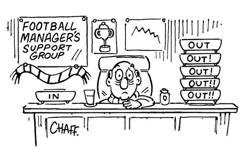 Football managers' support group.