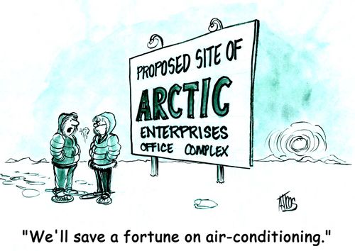 'We'll save a fortune on air-conditioning.'