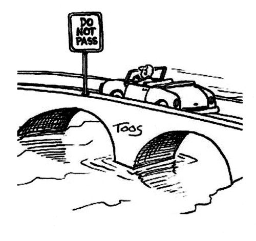 Do not pass.