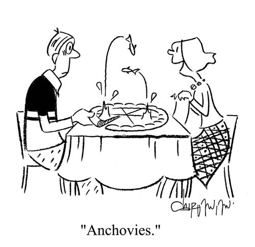 'Anchovies.'