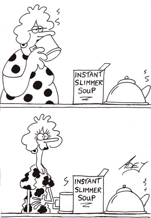 Instant Slimmer Soup.