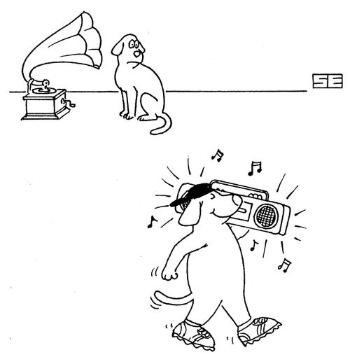 Gramophone/Ghetto Blaster.