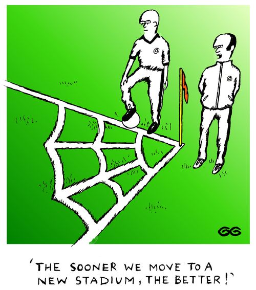 'The sooner we move to a new stadium, the better!'