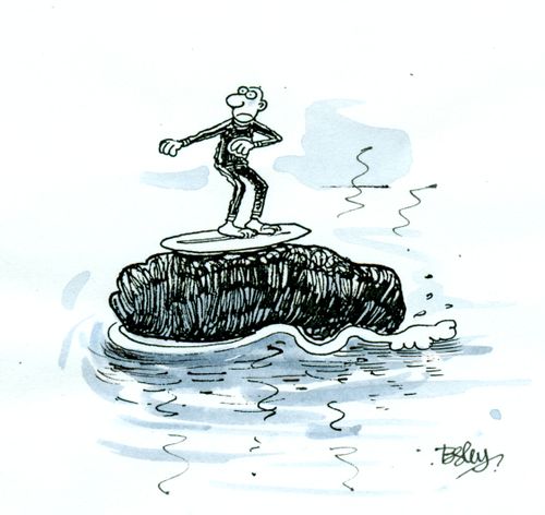 Surfing sewage