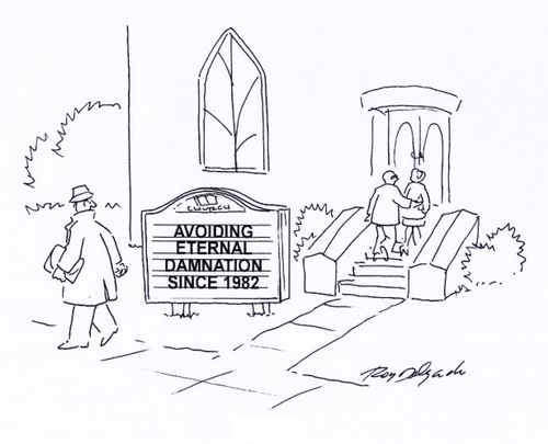 Avoiding eternal damnation since 1982