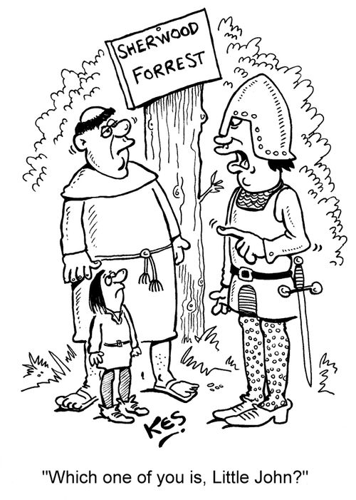 'Which one of you is, Little John?'