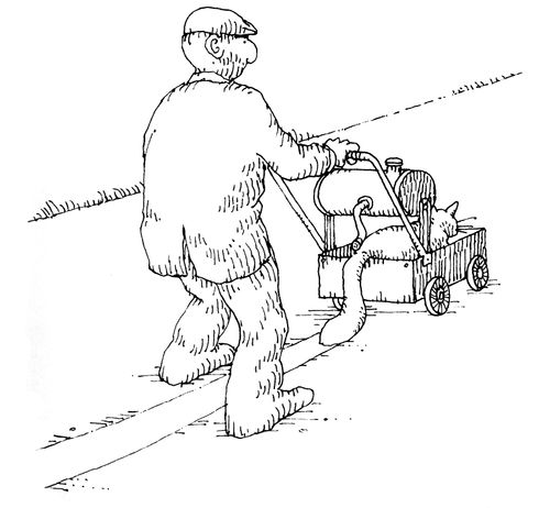 101 uses of a dead cat: line painter