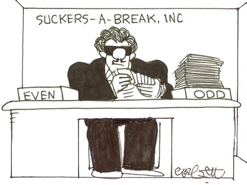SUCKERS - A - BREAK, INC;  'Even...odd'