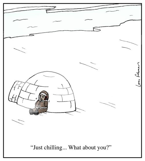 'Just chilling... What about you?'