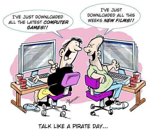 Talk like a pirate day. . .