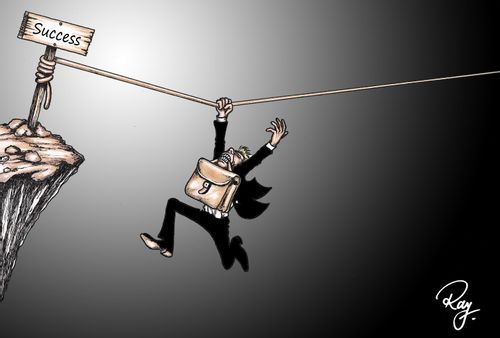 The rope to success.