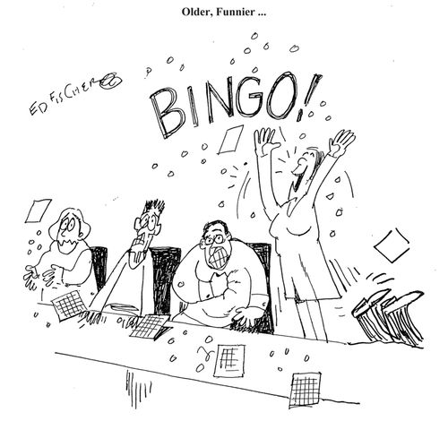 Bingo heart attack.