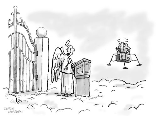 Neil Armstrong, first man on the moon, dies.