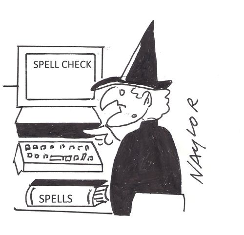 Witch Spell Check.