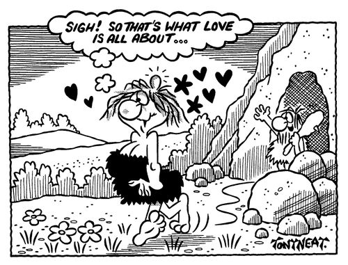 'Sigh! So that's what love is all about...'
