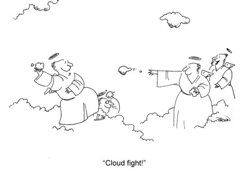 'Cloud fight!'