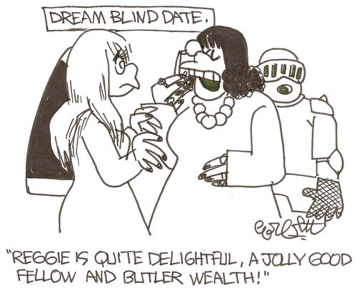 'Reggie is quite delightful, a jolly good fellow and butler wealthy!'