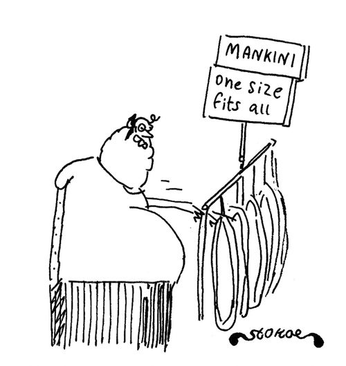Mankini - One size fits all.