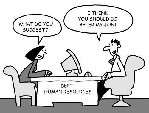 I think you should go after my job!
