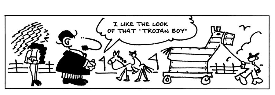 I like the look of that 'Trojan Boy'.