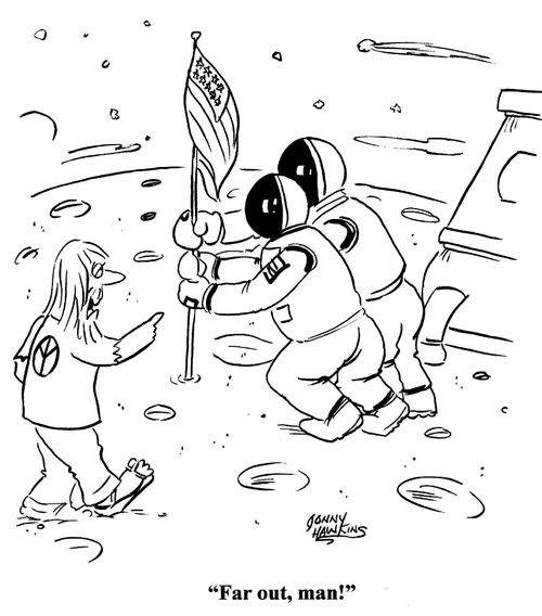 'Far out, man!'