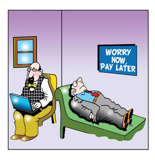Worry now pay later...