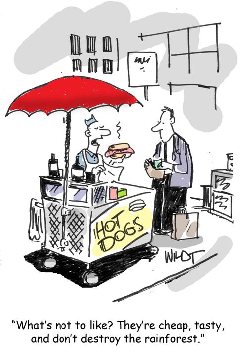 What's not to like? They're cheap, tasty, and don't destroy the rainforest.