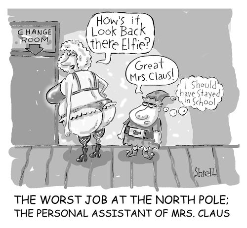 The worst job at the North Pole